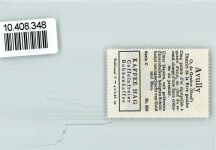 1237 Avully - Vignette Wappen Kaffee Hag ca 1920-1940