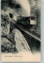 Pilatus Foto AK Zahnradbahn Wolfart Viadukt Pliatus Bahn