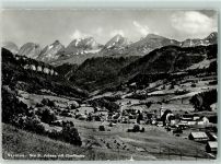 9650 Nesslau 1963 Gebrauchsspuren Neu St. Johann mit Churfirsten