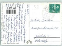 9650 Nesslau 1963 Gebrauchsspuren Neu St. Johann mit Churfirsten