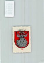 7165 Breil Brigels - Vignette Wappen Kaffee Hag 1920-1940
