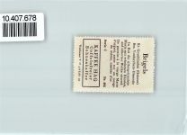 7165 Breil Brigels - Vignette Wappen Kaffee Hag 1920-1940