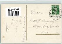 Viamala Postkutsche Schweiz 1914 Gebrauchsspuren