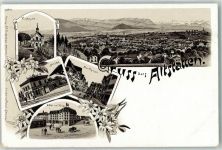 9450 Altstätten SG - Bahnhof Forstkapelle Hotel König