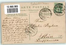 1905 Prägedruck Helvetia Wappen Patriotik Schweiz