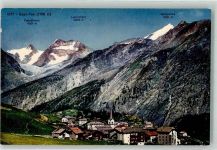 3906 Saas-Fee - Fletschhorn Laquinhorn Weissmies