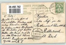 3158 Guggisberg 1905 Lieder AK Liebespaar Tracht