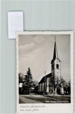 4629 Fulenbach FOTO KEINE AK Foto 10cm x 7cm Neujahrswünsche Kirche