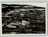 5610 Wohlen AG - Panoramaansicht Häuser u. Felder Luftaufnahme