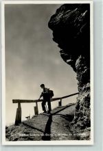 3954 Leukerbad Loèche-les-Bains - Bergwanderer