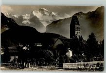 3800 Unterseen Foto AK Kirche Jungfrau