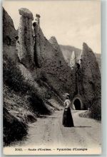 1983 Evolène Gebrauchsspuren Pyramide d Euseigne