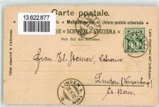 4127 Birsfelden Gebrauchsspuren Kath. Kirche Schule Protest. Kirche Hauptstrasse Lithographie