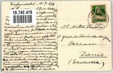 7450 Tiefencastel 1926 Foto AK Kirche