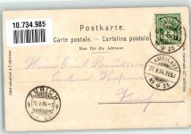 7304 Maienfeld 1904 Foto AK Schloss Brandis