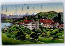 5707 Seengen - Kurort Eichenberg, Gebirgspanorama