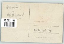 3665 Wattenwil Foto AK Ort handschriftlich Bauenrhaus Geschäft