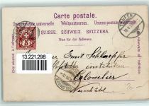 9000 St. Gallen S. Gallo Lithographie Kulturhistorischer Festzug Hadwig Ritter