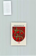 8807 Freienbach - Vignette Wappen Kaffee Hag ca 1920-1940 Löwe