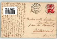 1618 Châtel-St-Denis 1913 - Kirche Moleson Dent de Lys