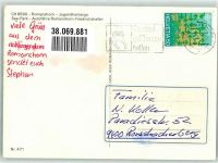 8590 Romanshorn 1988 Foto AK Hafen Auto- Fähre Jugendherberge