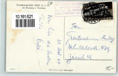 Druesberg - Drusberghütte Schweizer Flagge