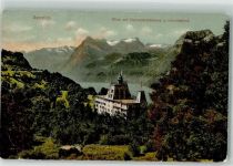 6443 Morschach 1909 Gebrauchsspuren Vierwaldstättersee Urirotstock Axenfels