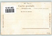 6900 Paradiso Künstlerkarte Pension Villa Carmen Riviera sign