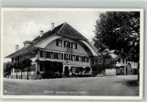 3076 Worb 1930 Foto AK Gasthaus zum Löwen