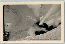 Bernina - Schneeschleuderlokomative der Berninabahn