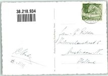 6374 Buochs 1956 Foto AK Kirche Vierwaldstättersee