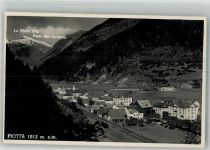 6776 Piotta 1928 Foto AK Bahnhof