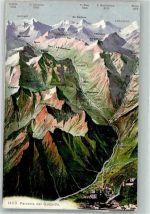 6487 Göschenen 1909 Foto AK Ferrovia del Gattardo