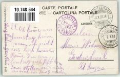 6276 Hohenrain 1903 Gebrauchsspuren Feldpost Bataillon 44