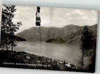 6375 Beckenried 1955 Foto AK Seilbahn Klewenalp