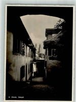 8000 Zürich 1929 Foto AK Schipfe