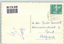 1925 Finhaut 1963 Foto AK Kirche