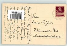 8700 Küsnacht ZH - Wohnhaus Ort lt. Stempel