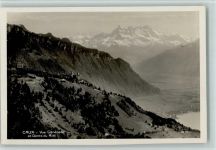1824 Caux - Vue Générale et Dents du Midi