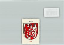 3930 Visp Viège - Vignette Wappen Kaffee Hag ca 1920-1940 Visp