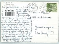 7250 Klosters - Blick nach Klosters mit Pension Villa Daheim Winteraufnahme