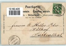 8000 Zürich 1901 Künstlerkarte Zürichsee Dampfer sign C. Steinmann Schweizer Künstler-Postkarten Serie Zürich