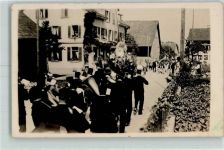 8330 Pfäffikon ZH Foto AK Umzug Musikkapelle Ort handschriftlich