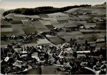 3507 Biglen 1956 Foto AK Luftbild - Verlag Wyrsch 4358 AK