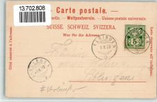 8222 Beringen 1899 BOAKC Lithographie Etablissements der Chem. Waschanstalt Ph. Wildberger Vorläufer