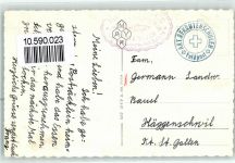 6988 Ponte Tresa - Feldpost Art Rekrutenschulen