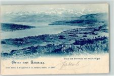 8143 Uetliberg 1899 - Uto Kulm Blick auf Zürich