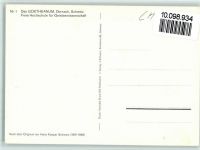 4143 Dornach Oberdornach Künstlerkarte Sign. H. Kasp.Schwarz Goetheanum