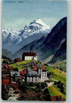 6484 Wassen UR Foto AK Kirche Windgälle Gotthardbahn