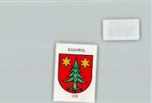 3537 Eggiwil - Vignette Wappen Kaffee Hag ca 1920-1940 Eggiwil